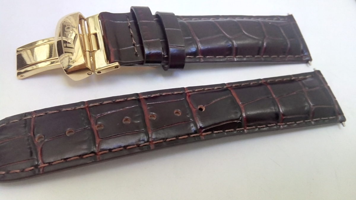 Tissot Visodate leather Band Tissot T019430 Watchband 20mm - Leder Way